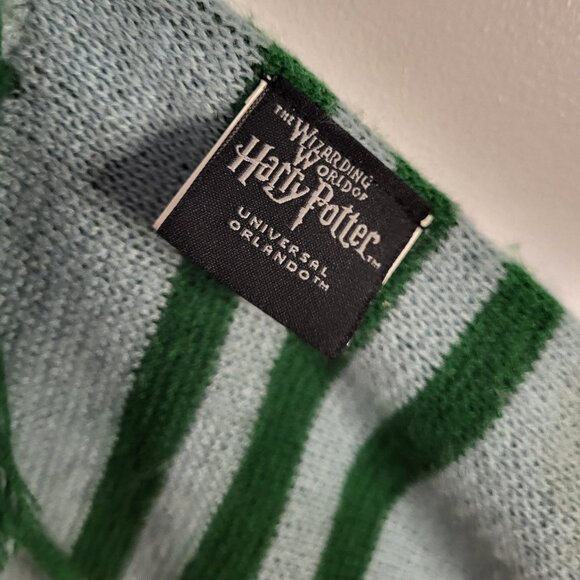 Harry Potter Slytherin Scarf Universal Orlando - Picture 3 of 3